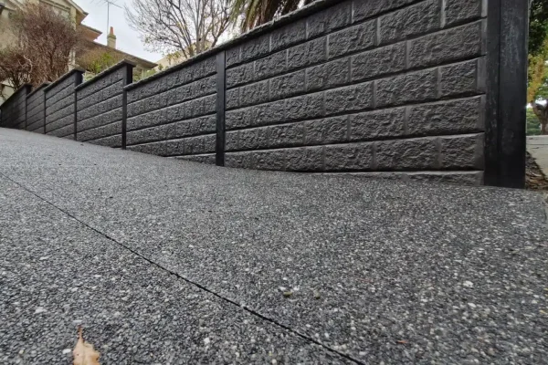 Concrete Sleeper Retaining Wall Melbourne